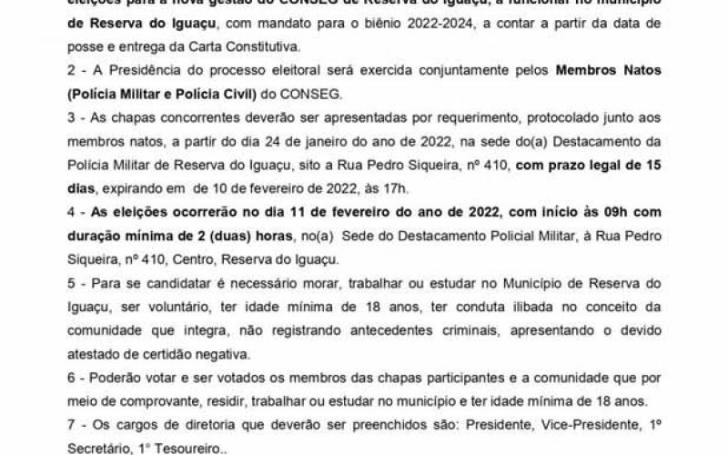 EDITAL CONSEG 